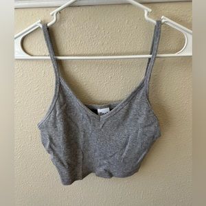Aritzia TNA ribbed crop top